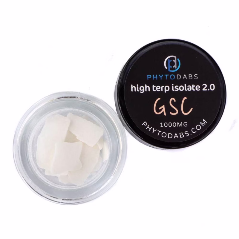 GSC Dabs - High Terp Isolate CBD Isolate Dabs With Terpenes