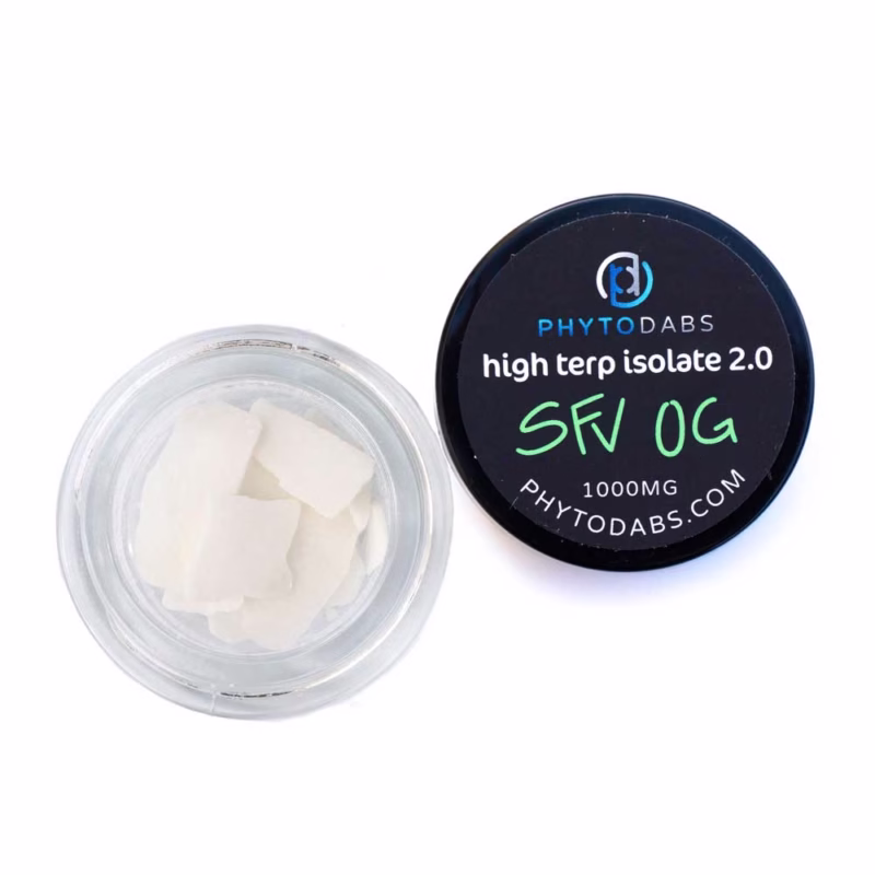 SFV OG Dabs - High Terp Isolate CBD Isolate Dabs With Terpenes