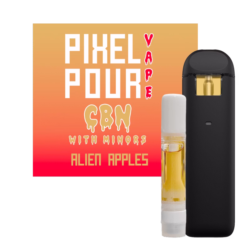 Apple Aliens CBN Hemp Vape by Pixel Pour